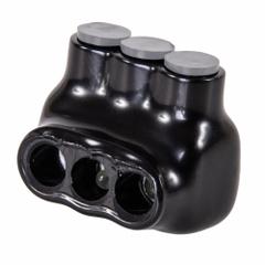 POLARIS Multitap Connector: 3 Port, Single-Sided Entry, 14 AWG – 6 AWG Wire Size, Gray (MPN IPLG6-3B). Key specifications — Body Material: Aluminum; Brand: POLARIS.