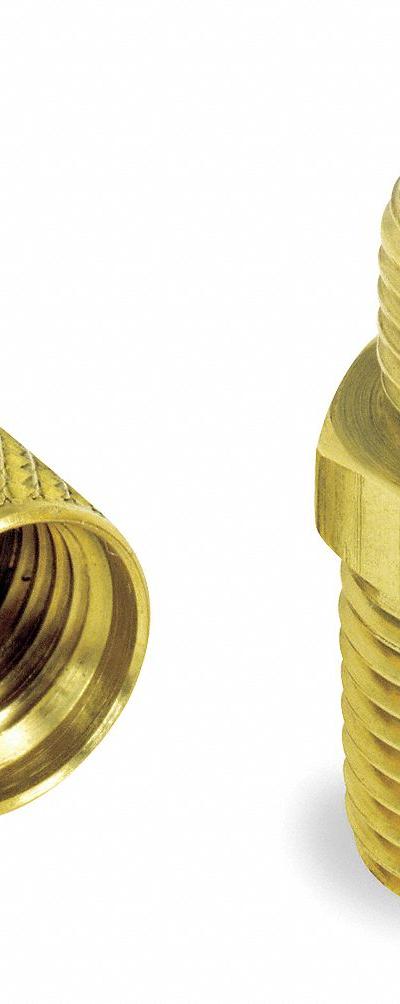 JB INDUSTRIES Access Valve: Access 1/4 in Male SAE - Single-Connection Access Valves