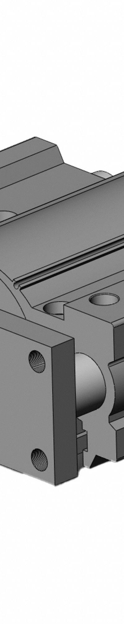SMC Guided Cylinder: 100 mm Bore Dia - Guided Compact Cylinders