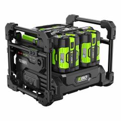 EGO Charging Power Bank Kit: For 56V DC Battery Volt, Std, Simultaneous, 56V AC, Multi-Port Charging (MPN PGX3100K). Key specifications — attr1254246: 56V AC; attr1254247: (6) 56V; attr1254248: 56V DC.
