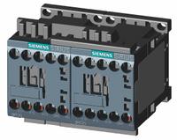 SIEMENS IEC Magnetic Contactor: Reversing, 3 Poles, 3NO Contacts, 7 A, 120V AC Coil (MPN 3RA23158XB301AK6). Key specifications — Brand: SIEMENS; Integrated Surge Suppression: No.