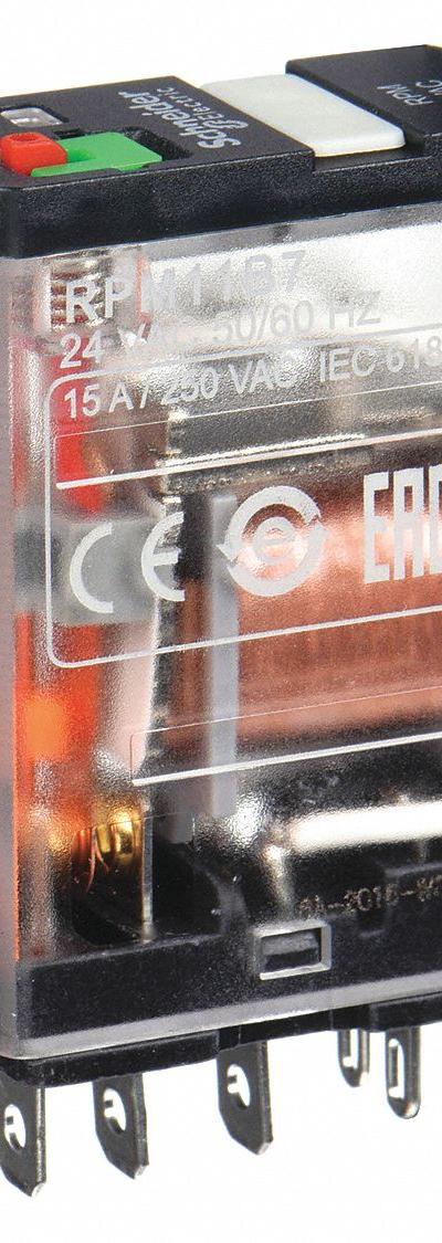 SCHNEIDER General Purpose Relay: Socket Mounted - Socket-Mounted Relays