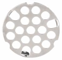 APPROVED VENDOR Strainer: 1 7/8 in Overall Dia, 3/8 in Overall Ht, Stainless Steel, Unfinished (MPN 1PPG5). Key specifications — Material: Stainless Steel; Color: Silver; Connection Type: Clamp; Brand: APPROVED VENDOR; Application: Sink Drain.