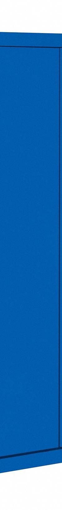 SANDUSKY Shelf Cabinet: 36 in x 24 in x 72 in, 1 Adj Shelf, Recessed Handle & Three-Point Locking. Key specifications — attr66548: SANDUSKY; attr88067: Frame; attr88068: Blue; attr88069: Unassembled.