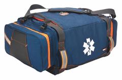 ERGODYNE Duffel Bag: Polyester, Blue, 3,845 cu in Interior Volume, Zipper, 25 1/2 in Lg (MPN 5216). Key specifications — Color: Blue; Material: Polyester; Brand: ERGODYNE; Closure: Zipper.