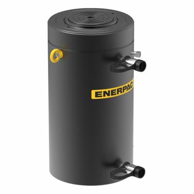 ENERPAC Cylinder: Double Acting, 250 ton Nominal Capacity, 12 in Nominal Stroke Lg - High Cycle Rams