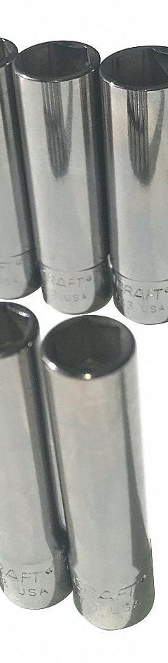 ABILITY ONE Socket Set: 1/4 in Drive, 11 Piece, 6-Point, Metric, 5 mm to 14 mm (MPN 5120-01-659-3463). Key specifications — attr1224269: 1/4 in; attr1204685: Tether Ready; attr1204650: 5 mm to 14 mm; attr1204673: Socket Bits Not Included; attr1204688: ABILITY ONE; attr1206170: Deep Sockets.