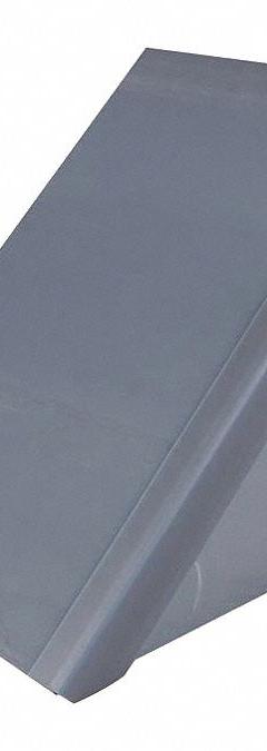 BIRD BARRIER Bird Slide End Cap: Plastic, 14 1/2 in Ht, 11 in Wd, 50 ft Lg, Gray, Heavy, 10 PK (MPN SL-5G95). Key specifications — Bird Pressure: Heavy; Brand: BIRD BARRIER; Color: Gray; Slide Material: Plastic; Base Material: Plastic.