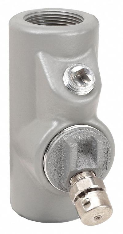 APPLETON ELECTRIC Sealing Fitting - Vertical: Aluminum, 1 in Trade Size, Female - Vertical Sealing Fitting - 40% Fill