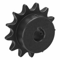 TSUBAKI Single Strand Sprocket: 50, For 5/8 in Chain Pitch, 5/8 in Bore Dia, 13 Teeth, Steel (MPN 50B13FJ). Key specifications — Brand: TSUBAKI.