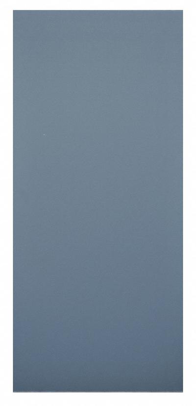 ASI GLOBAL PARTITIONS Partition Panel: Plastic Polymer, Pebble, Charcoal, 55 in Ht, 55 in Wd - Panels & Panel Posts for Bathroom Partitions