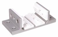 Linear Bearing: 10 Series, 1 7/8 in L x 3 15/16 in W x 1 7/32 in H, Silver, Double Flanged, Std (MPN 6423). Key specifications — Brand: 80/20; Housing Material: Aluminum; Finish: Anodized.