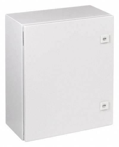 RITTAL Enclosure: Steel, 19 in x 15 in x 8 in, NEMA 1/12/3R/4, Solid Cover - Steel Washdown Enclosures