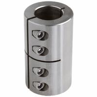 CLIMAX METAL PRODUCTS Rigid Shaft Coupling: 3/8 in Bore Dia 1, 3/8 in Bore Dia 2, Round, One-Piece (MPN ISCC-037-037-S). Key specifications — attr870032: Round; attr870041: No; attr870034: CLIMAX METAL PRODUCTS; attr870070: Inch; attr925532: Same Bore Dimensions.