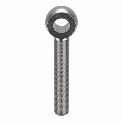 KEN FORGING Fixed Rod End: Stainless Steel, Plain, Right Hand - Stainless Steel Male Threaded Fixed Rod Ends