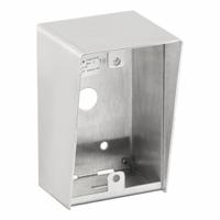 AIPHONE Surface Mount Box: Surface Mount Box, 2 in Overall Dp, 4 9/16 in Overall Ht, SBX-1G. Key specifications — Brand: AIPHONE; Compatible with Series: LE-SS-1G; Manufacturer Part Number: SBX-1G; Features: Weather Resistant; Includes: Mounting Hardware; Product Type: Surface Mount Box.