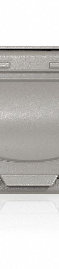 LEVITON Weatherproof Cover: Aluminum, Decora/FS/GFCI, 1 Gangs, 2 15/16 in Overall Ht, 3R, Gray (MPN WM1HF-GY). Key specifications — Brand: LEVITON; Color: Gray; Compatible with Product Type: Receptacles; Compatible with Series: Decora; Mounting Orientation: Horizontal.