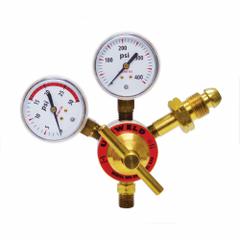 UNIWELD Regulator LD 1-Stage Acetylene CGA510: Single Stage, CGA 510 Inlet, 9/16"-18 M LH Outlet (MPN MR8211). Key specifications — Brand: UNIWELD; Manufacturer Part Number: MR8211; Diaphragm Material: Neoprene; Outlet Connection: 9/16"-18 M LH; Inlet Connection: CGA 510.