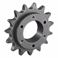 TSUBAKI Sprocket: For 50 Chain, 15 Teeth, 3.006 in Pitch Dia, 3.32 in Outside Dia, Steel (MPN 50JA15). Key specifications — Brand: TSUBAKI; Required Bushing Series: JA.