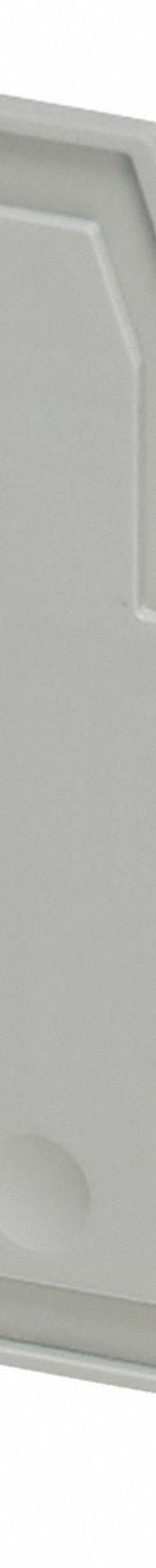 SCHNEIDER End Barrier: Screw Mount, Gray, Screw Terminals (MPN NSYTRACE26). Key specifications — attr1307181: NSYTRV26T; attr1307182: Screw Terminals; attr1307177: SCHNEIDER; attr1307201: Screw Mount.