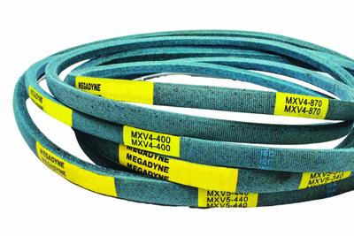 MEGADYNE V-Belt: MXV5-2260, 226 in Outside Lg, Bare Back Fabric, 21/32 in Top Wd - MXV5 Section Lawn & Garden V-Belts