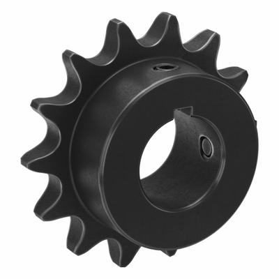 TSUBAKI Single Strand Sprocket: 40, For 1/2 in Chain Pitch, 7/8 in Bore Dia, 14 Teeth - Size 40 Fixed-Bore Roller Chain Sprockets