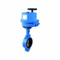 BONOMI Electrically Actuated Butterfly Valve: For Air/Water Media, Ductile Iron, 100 to 240V AC (MPN EN500S-003-12). Key specifications — Input Control Signal: Manual; Brand: BONOMI; Disc Material: Stainless Steel.