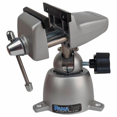 PANAVISE Multi-Angle Vise: Light Duty, 2 1/2 in Jaw Face Wd, 2 1/4 in Max Jaw Opening - Multi-Angle Precision Vises