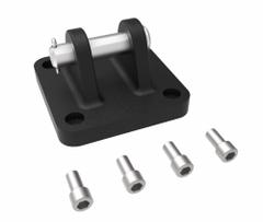 ARO Attachable Mounting Kit: Attachable Mounting Kit, Clevis, Fits 4 in Bore Dia, Aluminum, AN (MPN 115291). Key specifications — attr947485: 115291; attr947489: AN; attr947494: Aluminum; attr947529: ARO; attr1122619: Attachable Mounting Kit.