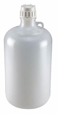 GLOBE SCIENTIFIC Sampling Bottle: LDPE, 2.11 gal, 8 L, Natural, 53-415 mm Screw Closure Size (MPN 7078000). Key specifications — Body Color: Natural; Closure Attached: Attached; Brand: GLOBE SCIENTIFIC; Pre-Cleaned: None; Closure Included: Yes.