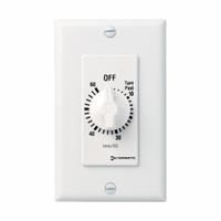 INTERMATIC Spring-Wound Timer: 1 hr Max, SPST, 277V AC, No Wall Plate Included, White (MPN FD60MWC). Key specifications — Brand: INTERMATIC; Includes Hold: No Hold Included.