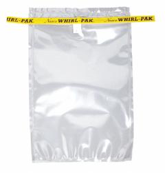 WHIRL-PAK Sampling Bag: Std, Sterile, 24 fl oz Capacity - oz, 710 mL Capacity - mL, 9 in Overall Lg (MPN B01020). Key specifications — Brand: WHIRL-PAK; Color: Clear; Product Type: Sampling Bag; Standards: USDA; Style: Standard.
