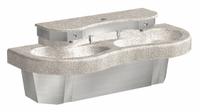 ACORN Bathroom Sink System: 3792, Smoky Granite, Polymer Resin, Sensor, 55 in Overall Lg (MPN 3792-0030). Key specifications — Series: 3792; Includes: Spray Nozzles; Color: Smoky Granite; Brand: ACORN; Sink Type: Wash Station; Material: Polymer Resin; Sink Material: Polymer Resin.