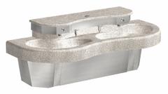 ACORN Bathroom Sink System: 3792, Smoky Granite, Polymer Resin, Sensor, 55 in Overall Lg (MPN 3792-0030). Key specifications — Series: 3792; Includes: Spray Nozzles; Color: Smoky Granite; Brand: ACORN; Sink Type: Wash Station; Material: Polymer Resin; Sink Material: Polymer Resin.