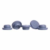 Stopper: Chlorobutyl, 13 Stopper Size, 7.6 mm Bottom Dia, 13 mm Top Dia, 4.4 mm Overall Ht, Gray (MPN 73811T-13). Key specifications — Standards: USP <381>; Brand: KIMBLE; Color: Gray; Stopper Size: 13; Material: Chlorobutyl.