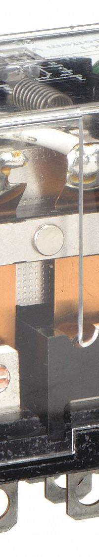 OMRON General Purpose Relay: Socket Mounted, 10 A Current Rating, 24V DC, 3PDT, 11 Pins/Terminals (MPN LY3N-DC24). Key specifications — Brand: OMRON; Base Type: Square; Mounting Style: Plug-In; Pin Shape: Flat; Electrical Connection: Quick-Connect; Manufacturer Part Number: LY3N-DC24; Operating Current: 5 A at 24V DC (Inductive Load); Series: LY Series.