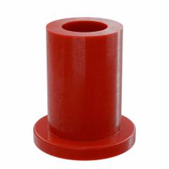 BUNTING BEARINGS Flanged Sleeve Bearing: PTFE, 3/16 in Bore, 5/16 in OD, 1/2 in Overall Lg, 3 PK (MPN BJ4F030504). Key specifications — Brand: BUNTING BEARINGS; Color: Red.