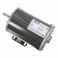 LEESON General Purpose Motor: Rigid Base Mount, Open Drip Proof, 3/4 hp, 208-230/460V AC, 1,725 RPM (MPN 056T17DRR70023A1). Key specifications — Brand: LEESON; Nameplate Voltage @ 60 Hz: 208-230/460V AC; Full Load Current @ 60 Hz: 2.6-2.6/1.3 A; Nameplate RPM @ 60 Hz: 1,725 RPM; Motor Enclosure: ODP.
