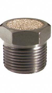 BONOMI MUFFLER: 3/8 in NPT, 11/16 in Hex Size, 40 micron, Bronze, 150 psi Max Op Pressure (MPN BV-3). Key specifications — attr124412: BONOMI; attr124422: Bronze.