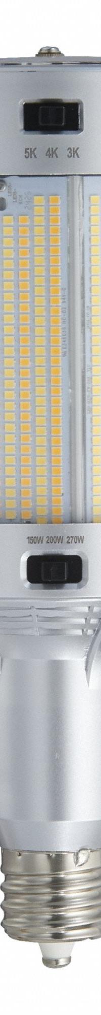 HID Replacement LED Bulb: Universal Burning, Corncob, Mogul Screw (EX39), 150 W_200 W_270 W Watt (MPN LED-8075M345-FW-HV). Key specifications — Color Temperature: 3000K; Brand: LIGHT EFFICIENT DESIGN; Shatter-Resistant: No.