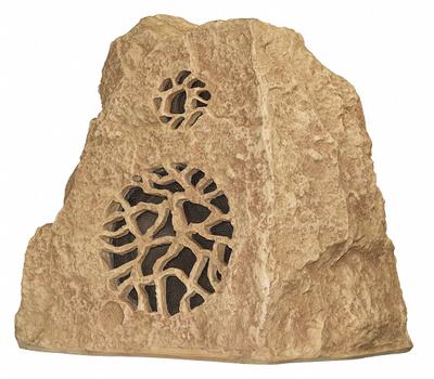 ROCKUSTICS Speaker: Passive, 2-Way, 8 ohm Impedance, 17 1/4 in Overall Wd - Landscape Speakers & Subwoofers