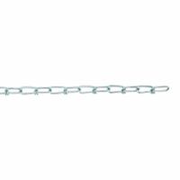 DAYTON Double Loop Chain: Steel, 255 lb Working Load Limit, Double Loop, 2 1/4 in Link Inside Lg (MPN 2ZDH7). Key specifications — Brand: DAYTON; Item Trade Size: 2/0.