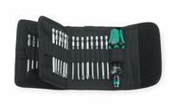 WERA Multi-Bit Screwdriver: Kraftform Kompakt, 21 or More Tips, 33 Pieces, 33 Bits, Alloy Steel (MPN 05059297001). Key specifications — attr1213245: Phillips: #1 + #2 + #3; attr1213221: Ergonomic; attr1213219: WERA.