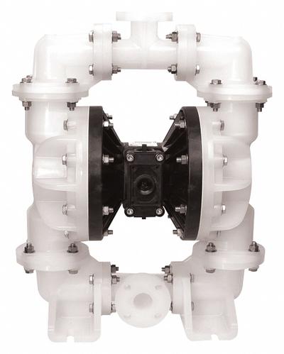 SANDPIPER Double Diaphragm Pump: Polypropylene Body, 2 in, Flange Connection, 200 gpm - Polypropylene Housing AODD Pumps