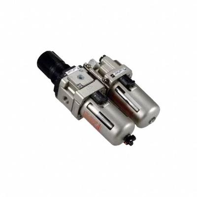 SMC Filter, Regulator, Lubricator: 1/4 in NPT, 1 MPa Max Op Pressure, 5 micron - SMC Filter, Regulator & Lubricators (FRLs)