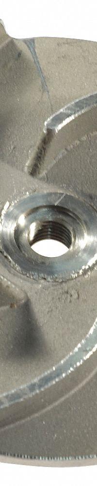DAYTON Impeller: For Straight Centrifugal Pumps, Mfr Part PPL2212ASG. Key specifications — Compatible with Brand: Dayton; Compatible with Grainger Part Number: 2ZXT5; Compatible with Manufacturer Model Number: 2ZXT5; Compatible with Pump Type: Straight Centrifugal Pumps; Manufacturer Part Number: PPL2212ASG; Impeller Material: 316 Stainless Steel; Brand: DAYTON.