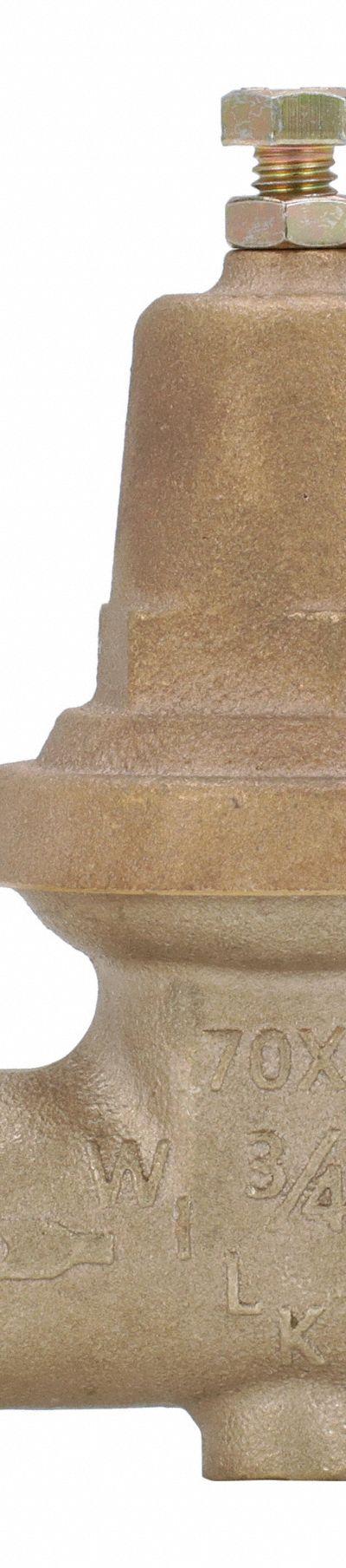 WILKINS Water Pressure Reducing Valve: FNPT x FNPT - Standard Capacity Water Pressure Regulators