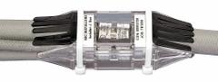 PANDUIT H-Tap Kit: 6 AWG (Code) – 2 AWG/8 AWG (Flex) – 2 AWG Run Size, Brown Code, Copper Body (MPN HTWC2-2-1). Key specifications — Die Code: PH2; Connector Material: Copper; Brand: PANDUIT; Series: HTWC2; For Conductor Material: Copper; For Minimum Run Wire Size: 8 AWG (Flex); Color Code: Brown; Manufacturer Part Number: HTWC2-2-1.