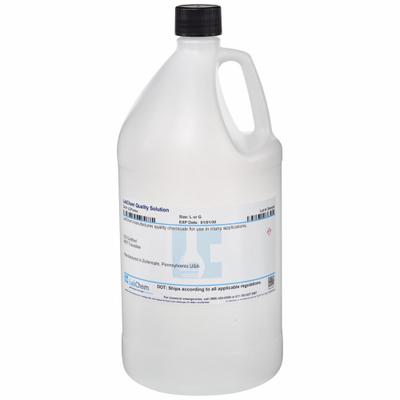 LABCHEM Buffer - pH 10.00 - Color Coded Blue: Lab, 4 L Volume, Liquid, pH 10, Plastic - pH Buffers