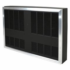 MARKEL PRODUCTS Electric Heavy Duty Wall Heater: Fan Forced, 6,000 W Watt Output, 240V AC, 1 Phase (MPN H3346T-BMS). Key specifications — Wattage Output: 6,000 W; Air Flow: 350 cfm; Brand: MARKEL PRODUCTS; Heating Method: Fan Forced; Nominal Voltage - HVAC: 240V AC; Phase: 1.